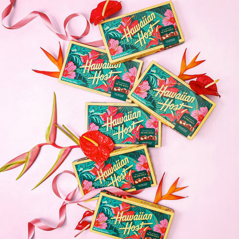 【セット割引】ハイビスカス マカダミアナッツチョコレート(12粒)4箱セット